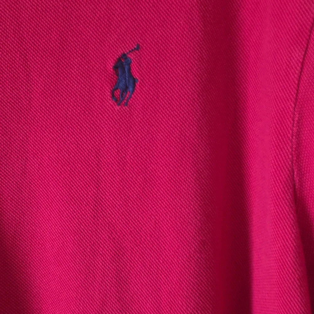 Ralph Lauren Men's Classic Red Polo Shirt XL Tall